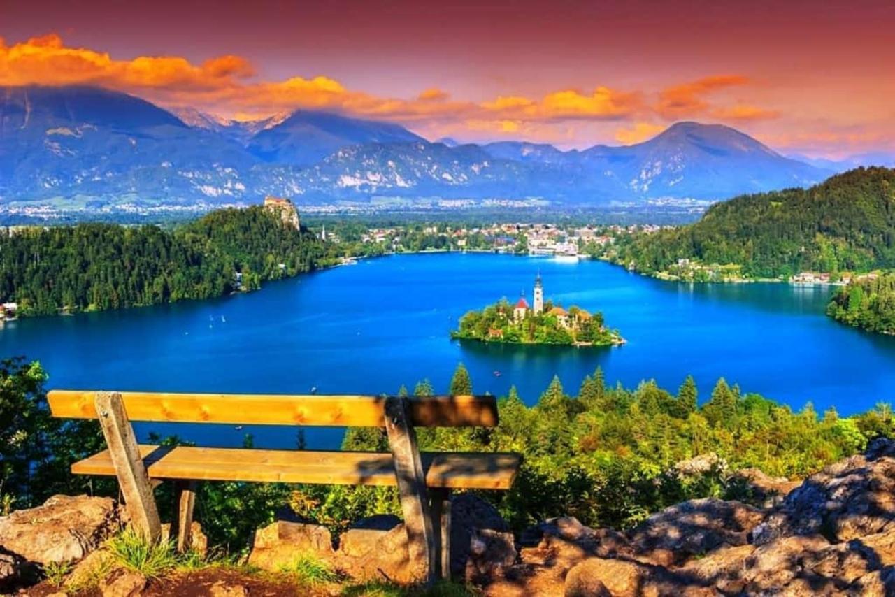 Alpine Cottage Bled Bagian luar foto