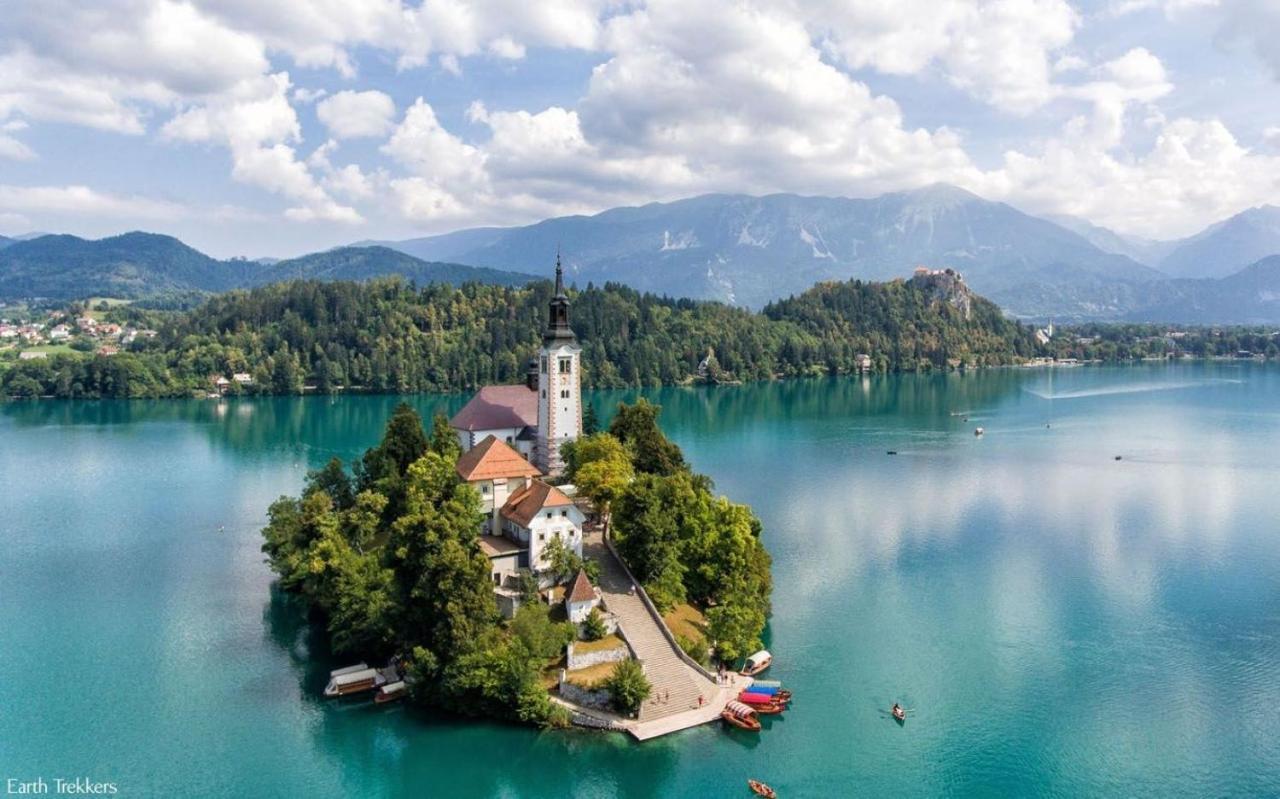 Alpine Cottage Bled Bagian luar foto